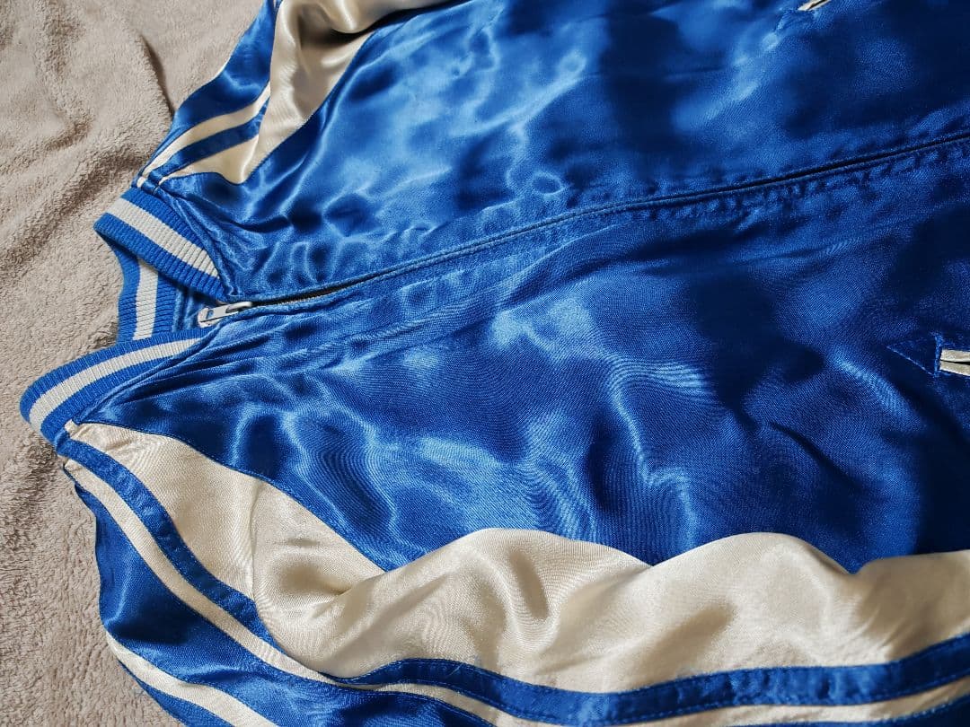 SATORI ２面用 狼 日本限定 スカジャン vintage レーヨン