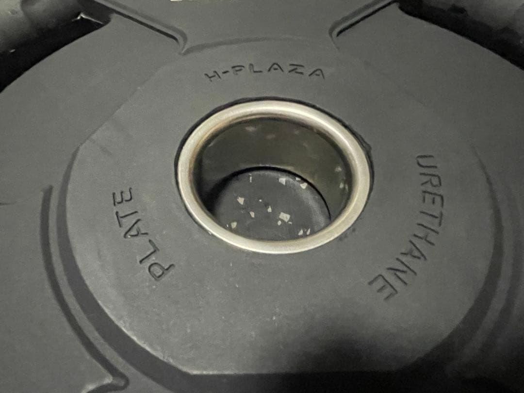 ①IROTEC PU(ウレタン)オリンピックプレート 15kg