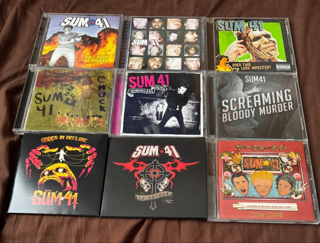 SUM 41 CD 9枚セット