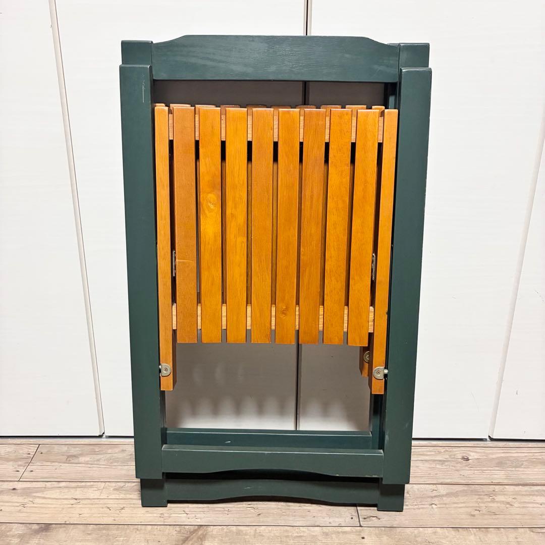 【古道具】 折りたたみチェア フォールディングチェア 2脚セット