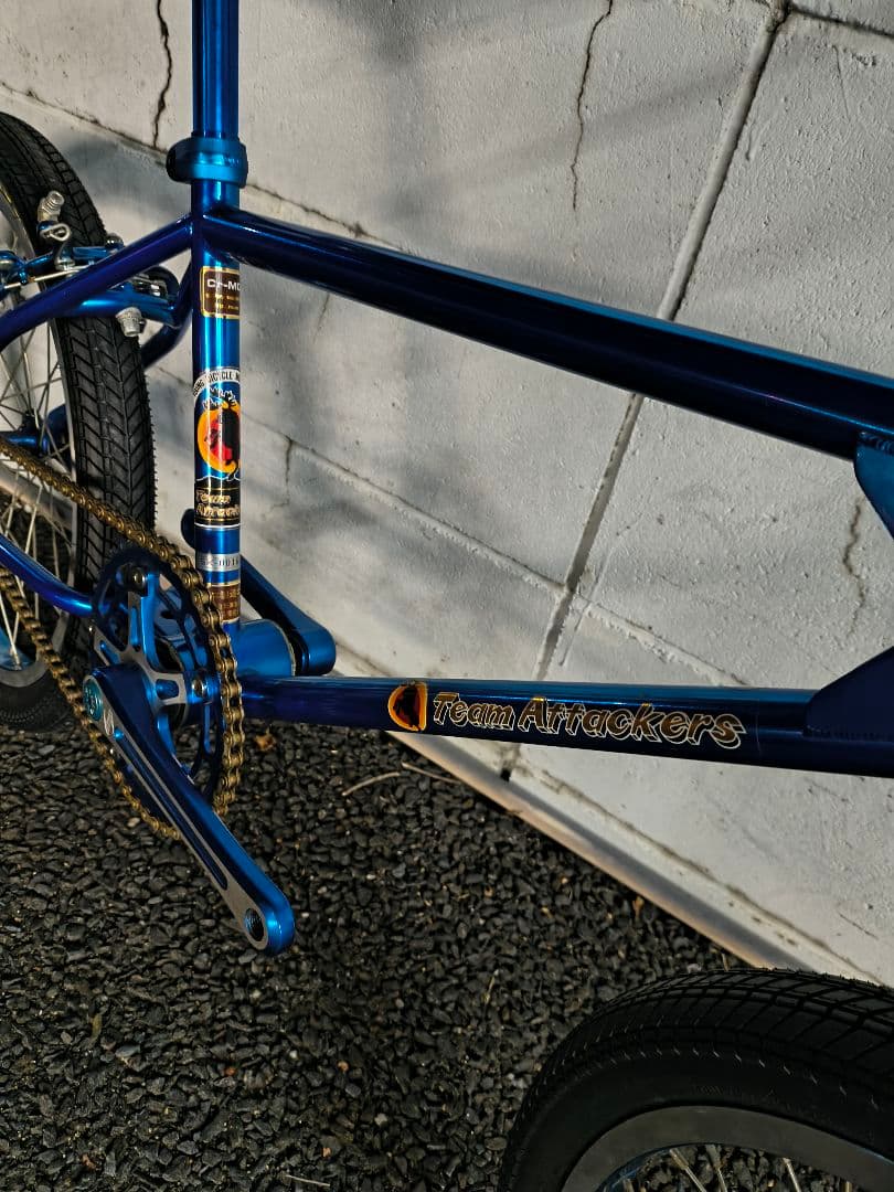は*か様 Team Attackers BMXバイク 青