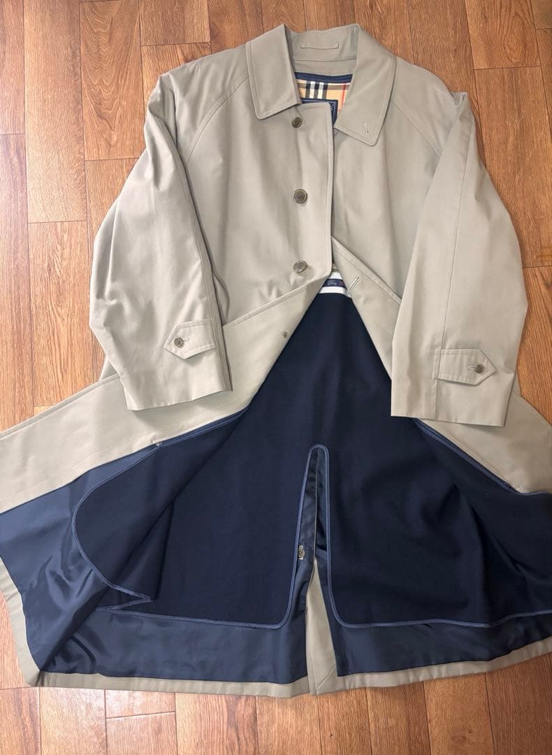 SHUステンカラーコート　ライナー付きL 美品！