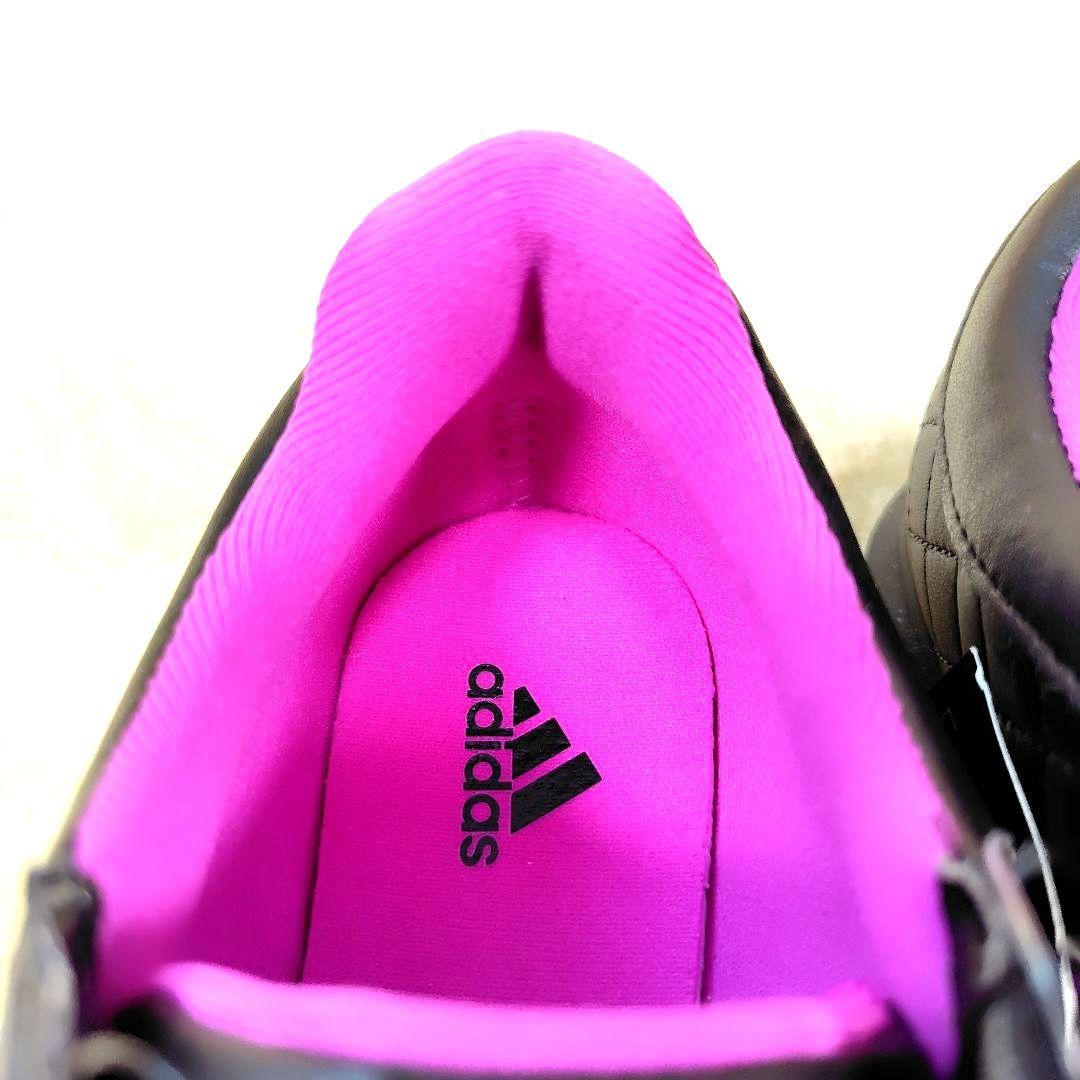 新品未使用 アディダス ゴルフシューズ ドライバーボア スパイク 黒色 24