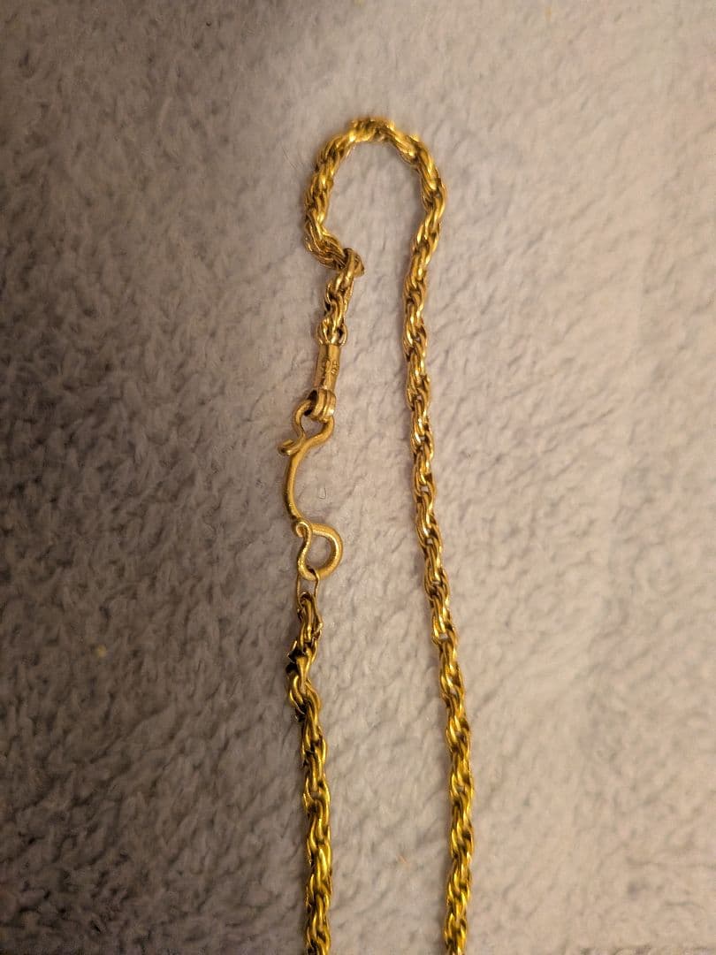 23金 7.1グラム ネックレス タイ製