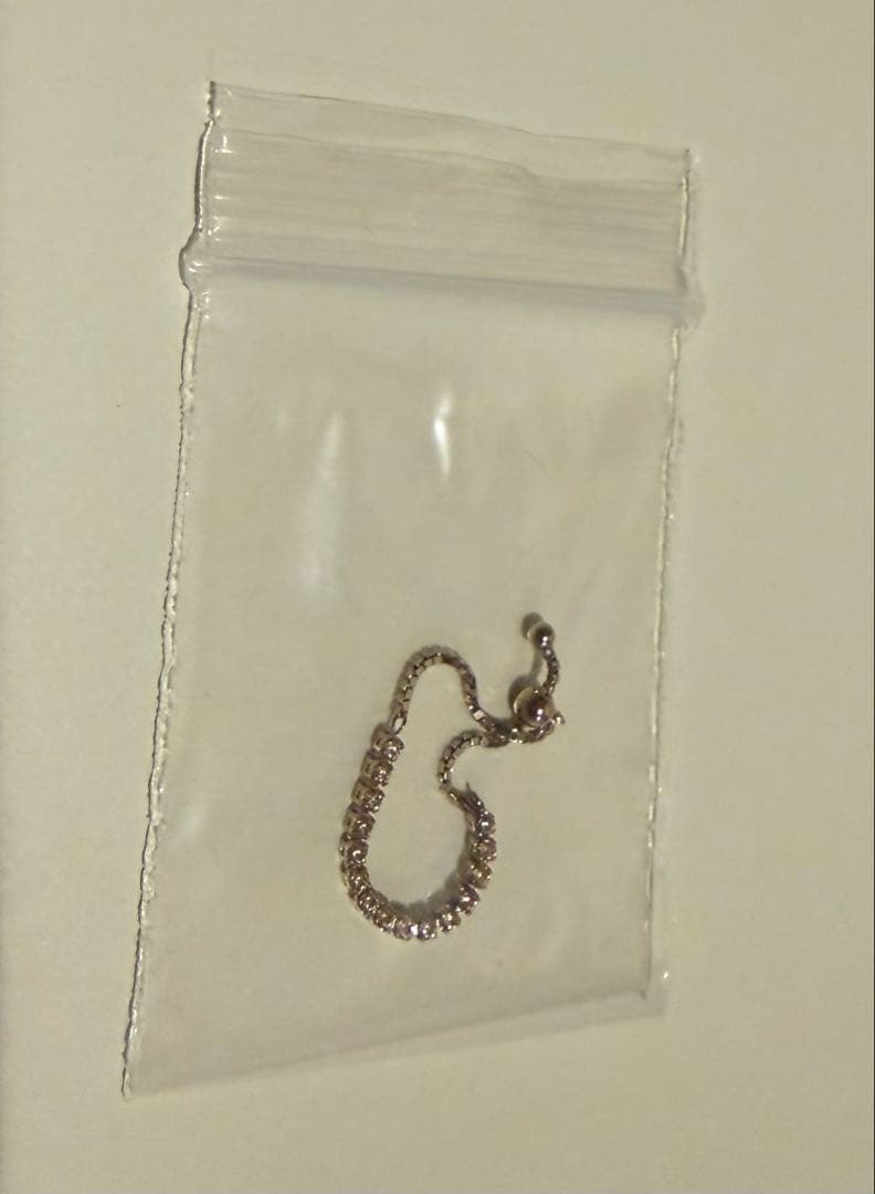 ete ラインストーン　チェーンリング　M