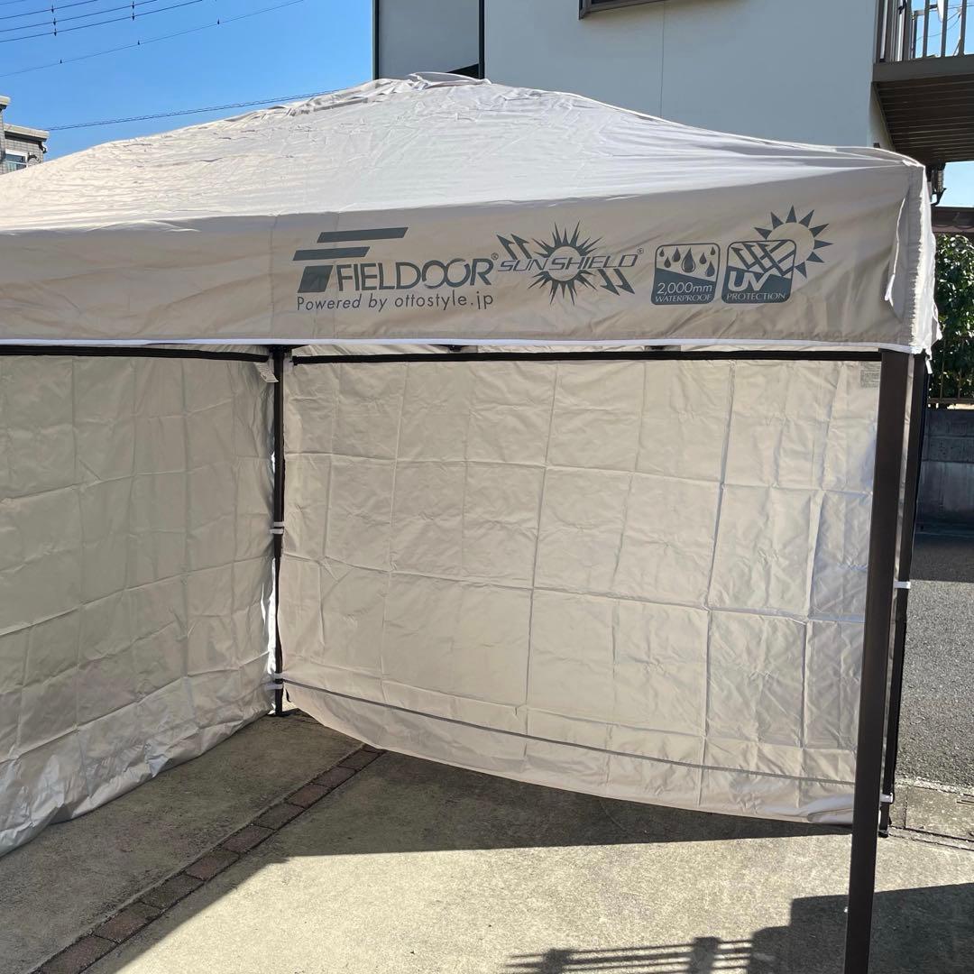 FIELDOOR ワンタッチタープテント 2.5×2.5m