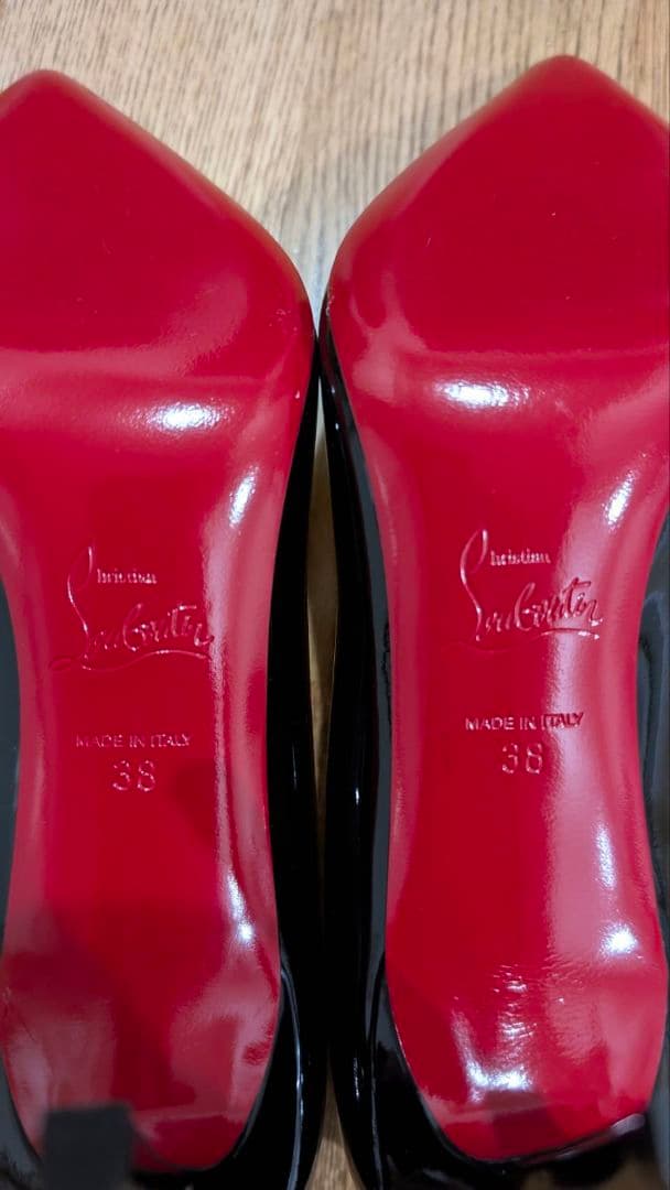 z*0様 ★極美品★Christian Louboutin ブラック ハイヒール