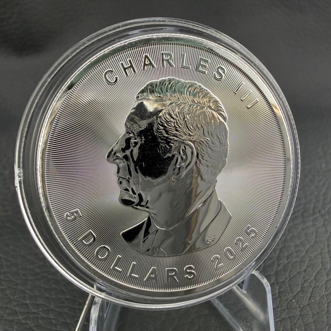 メイプルリーフ 銀貨 カラー 古代エジプト 太陽神 天空神 ホルス 1オンス