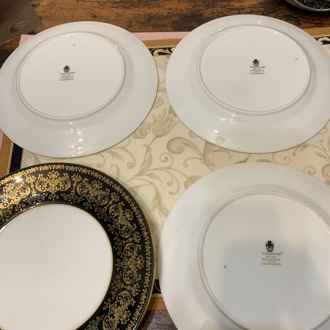 未使用　ウェッジウッド カーナボン　20.5cmデザートプレート