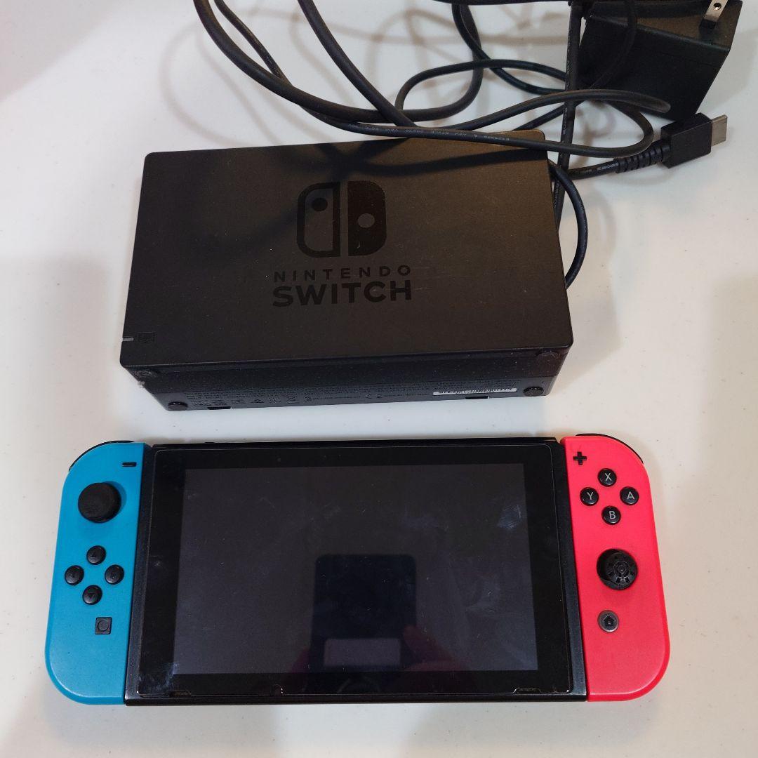 Nintendo Switch 本体 青/赤 Joy-Con　2019年製