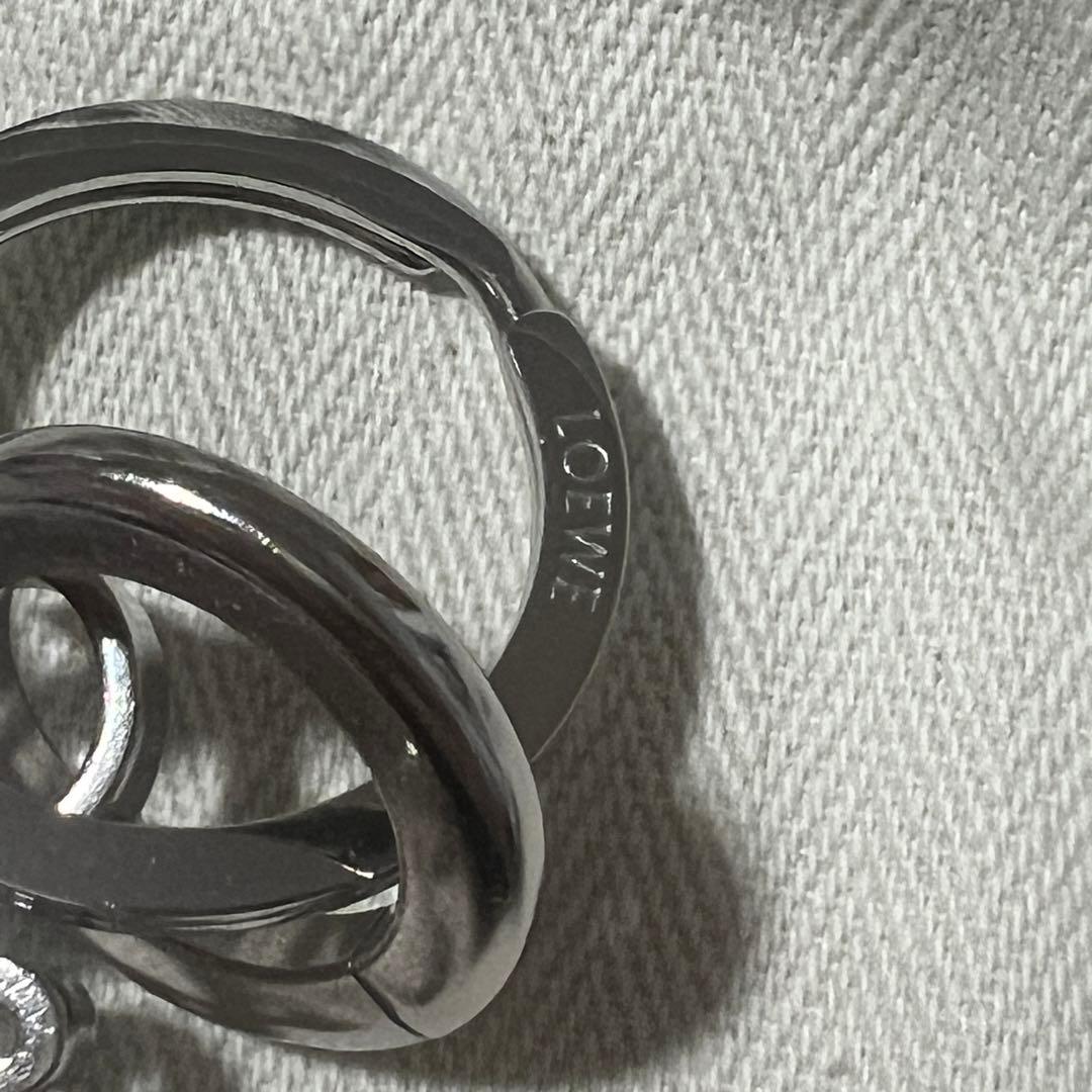 LOEWE シルバーリングキーホルダー