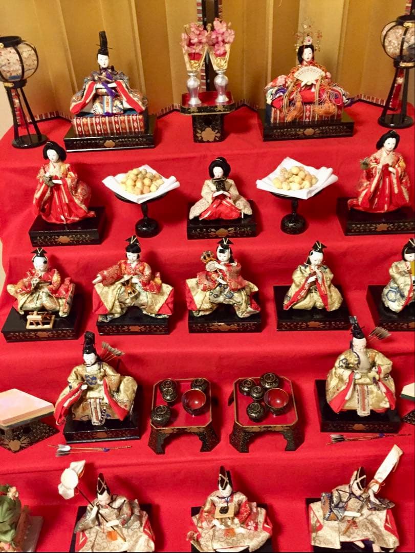 【当日発送！】おひなさま 七段飾り 十五人飾り ②雛人形セット(①と購入必須)