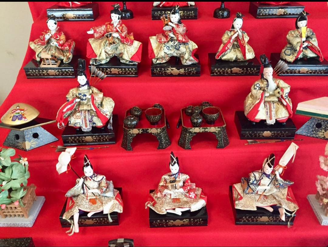 【当日発送！】おひなさま 七段飾り 十五人飾り ②雛人形セット(①と購入必須)
