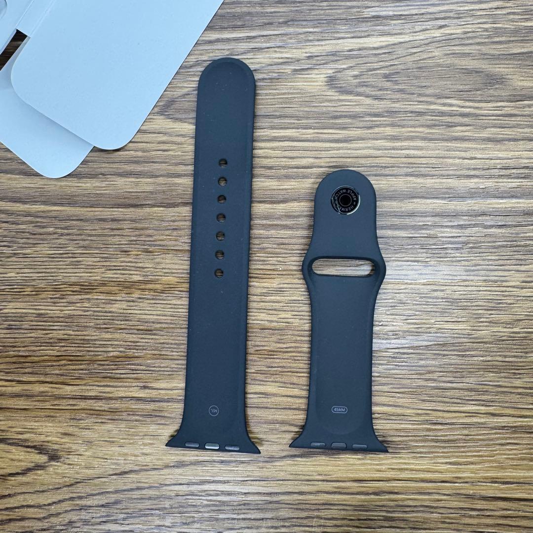 2393 未使用　Apple Watch エルメス　ブラック　スポーツバンド