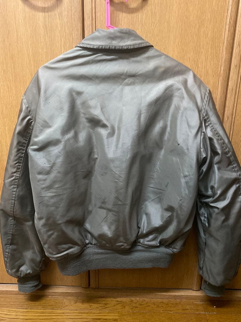 80s CWP-45/P アメリカ軍　フライトジャケット 81年製 実物 古着