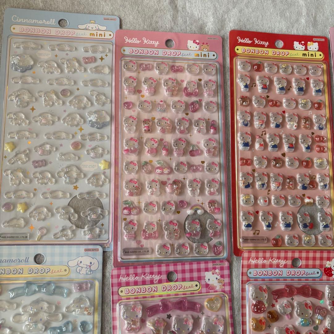 【正規品】ボンボンドロップシール　うるちゅるポップシール　31枚　まとめ売り