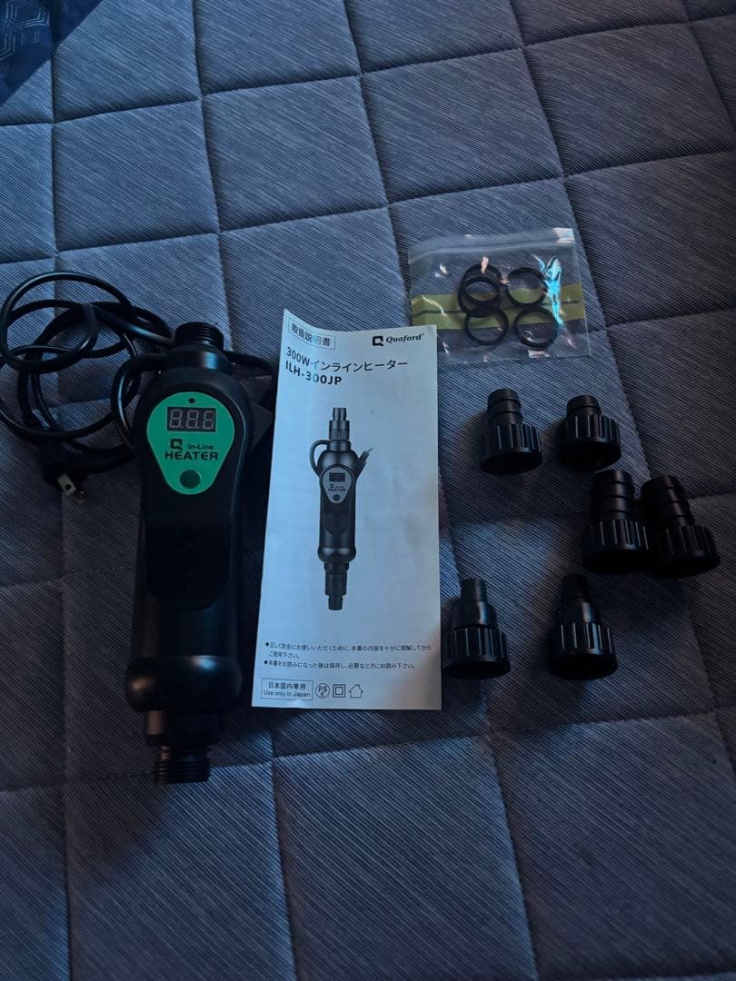 インラインヒーター　300W 未使用品