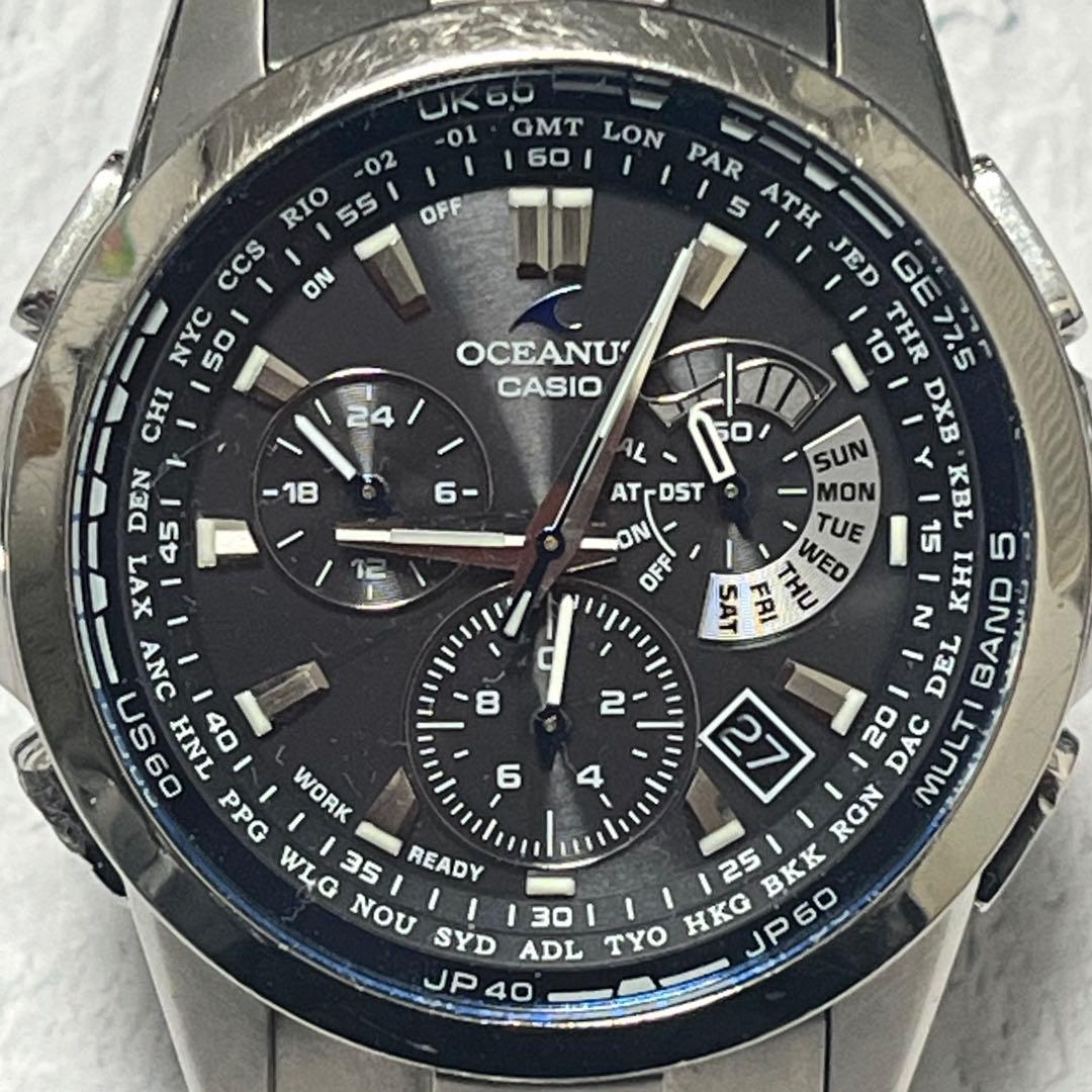 CASIO OCEANUS OCW-M700 電波ソーラー