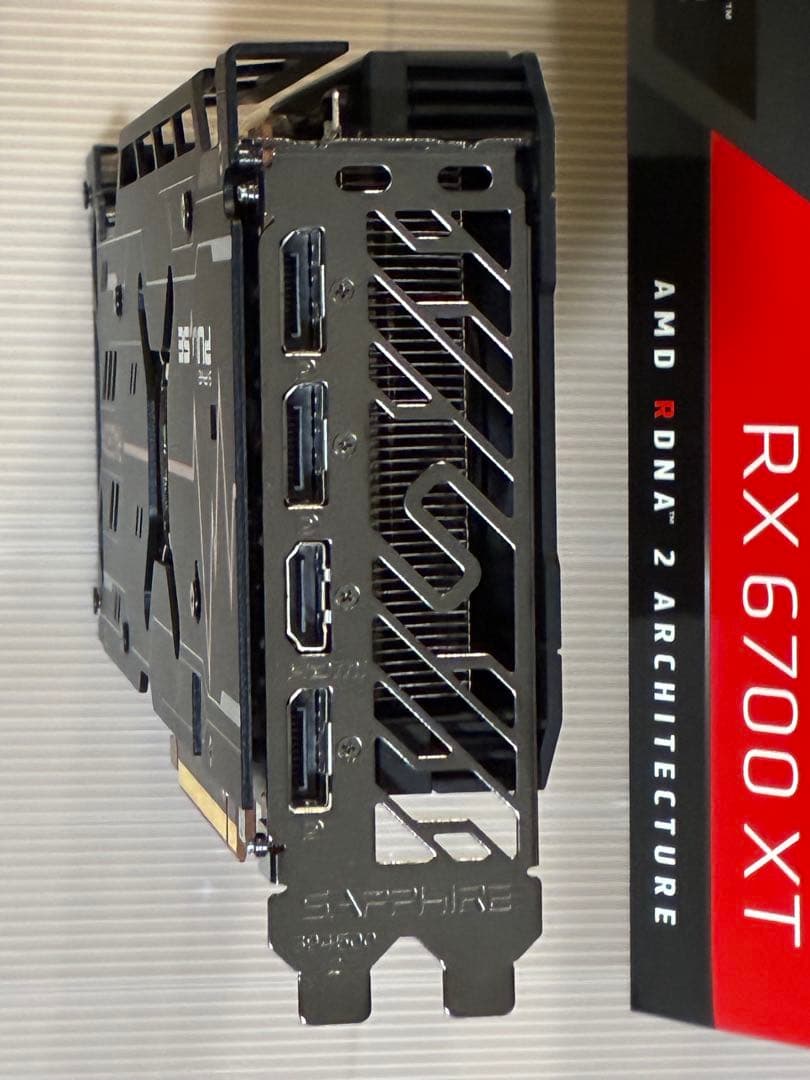 グラフィックボード・グラボ・ビデオカード Radeon Sapphire pulse RX6700XT 12GB