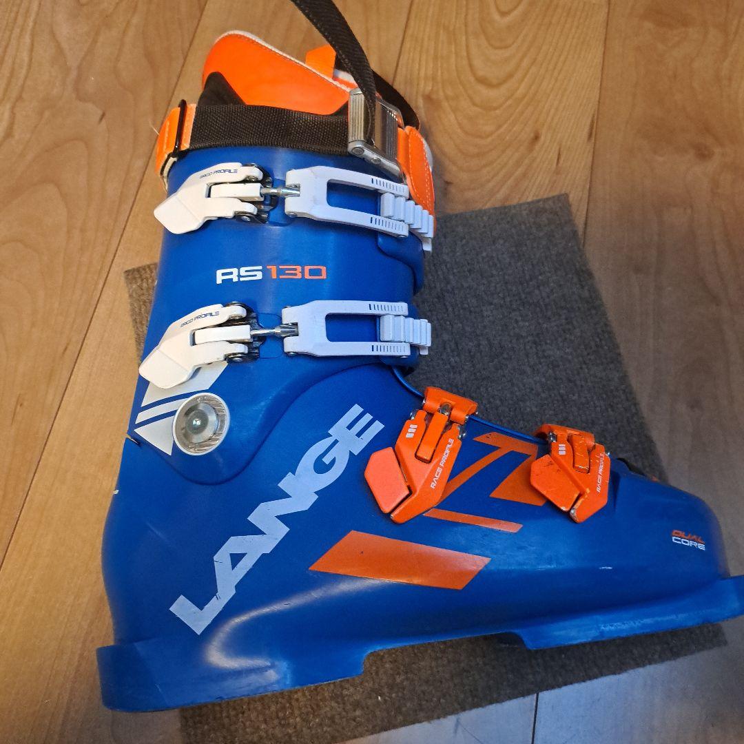 LANGE スキー用ブーツ 青/オレンジ