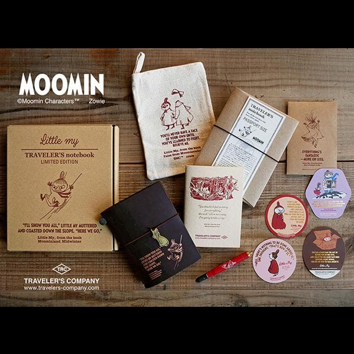ムーミン トラベラーズノート 限定セット リトルミイ