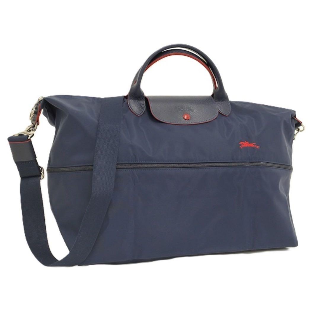 ロンシャン ル プリアージュ クラブ トラベルバッグ　ネイビー