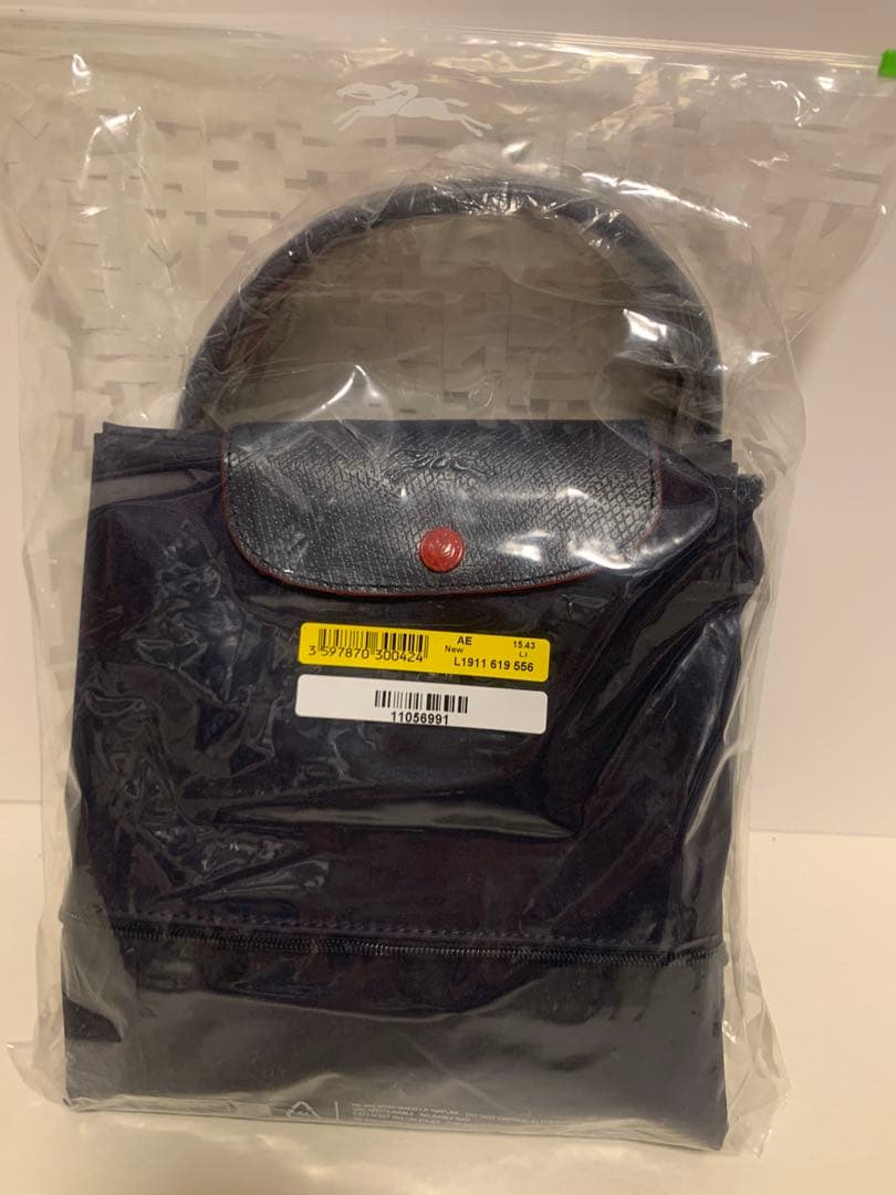 ロンシャン ル プリアージュ クラブ トラベルバッグ　ネイビー