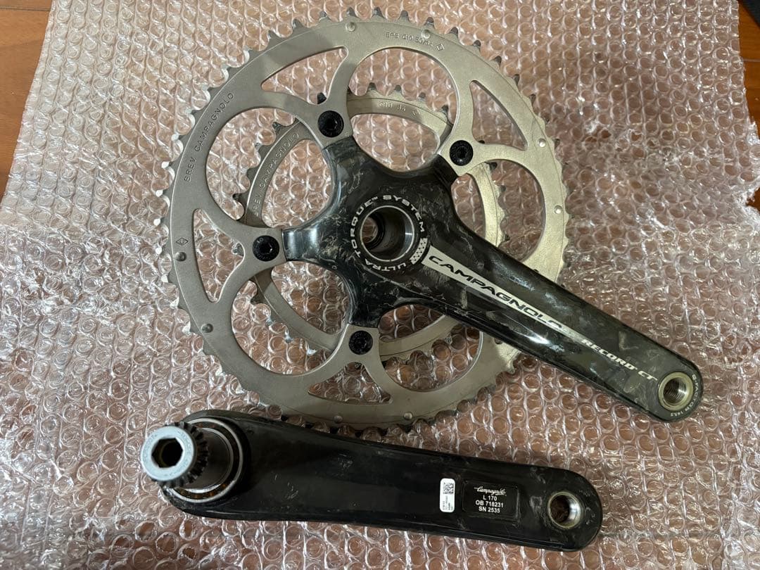 Campagnolo 10s RECORDクランクセット 170mm50-34T