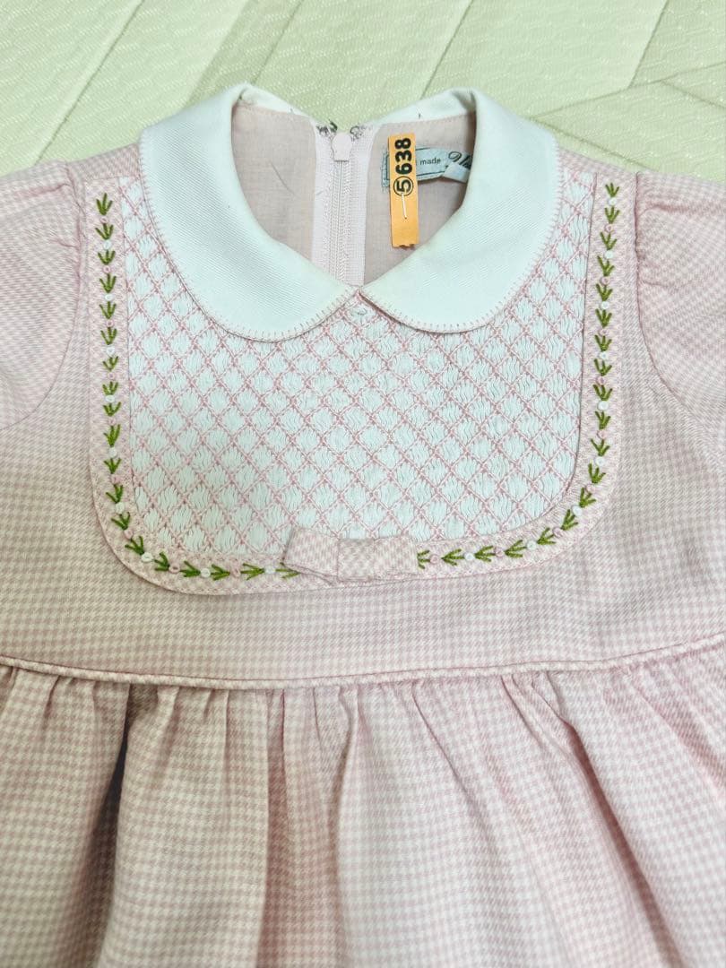 白金よつば 95㎝ ピンク ワンピース