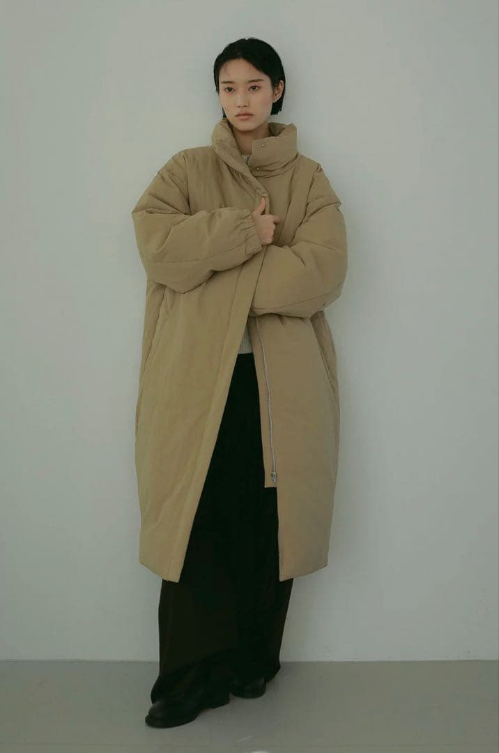 掲載2月末迄　CASA FLINE カーサフライン　ダウンロングコート ブラック