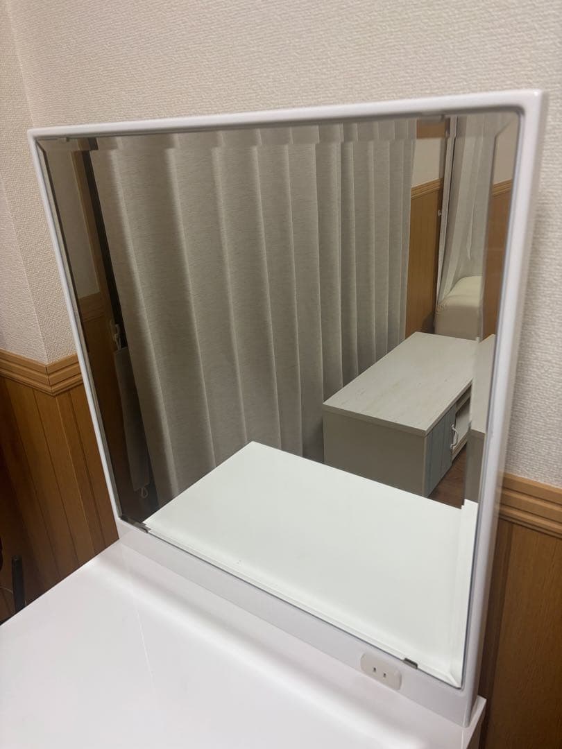 ホワイトドレッサー・鏡台【ゆまみ】