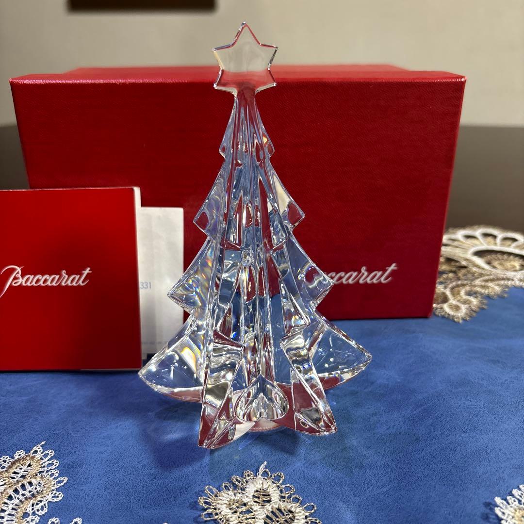 Baccarat バカラ ノエル クリスマスツリー 置物