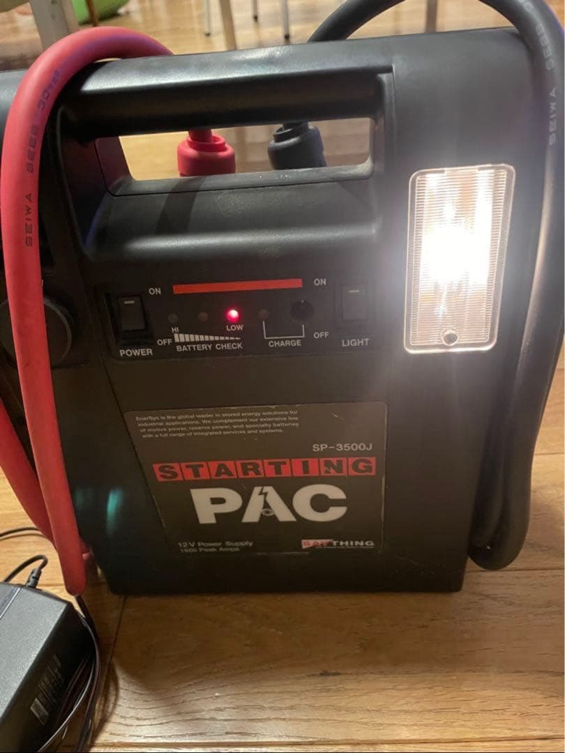 STARTING PAC SP-3500J ジャンプスタート送料込