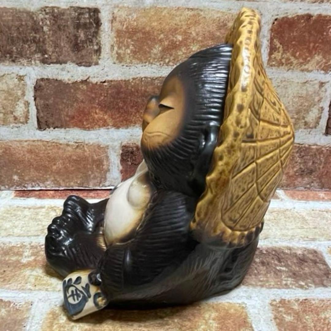 信楽焼 ビリケン狸 3点セット