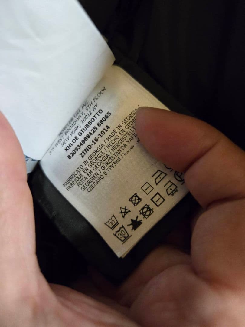 あ*ん様 オークション‼️　タグ付き美品　46万タグ付　モンクレール　KCHLO