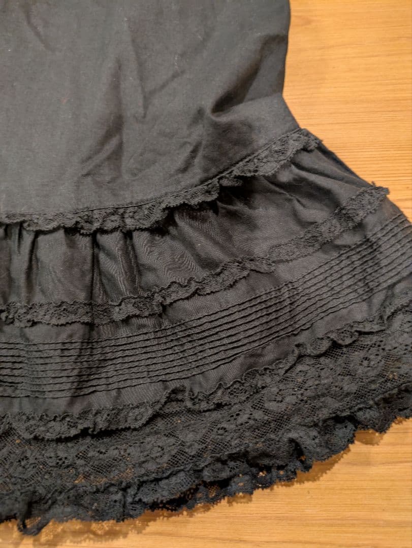 ピンクハウス ピンタック、フランスレース、リボン、フリルスリーブ ブラウス値下げ