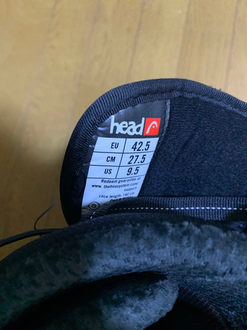 [じ。]HEAD スノーボードブーツ one ブラック 27.5cm
