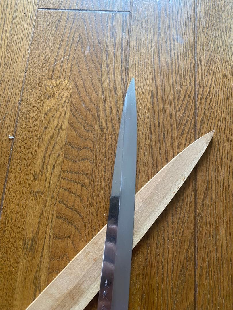 hiro.takedomi」本焼　不動國作　玄海正国フグ引き水本焼包丁　尺