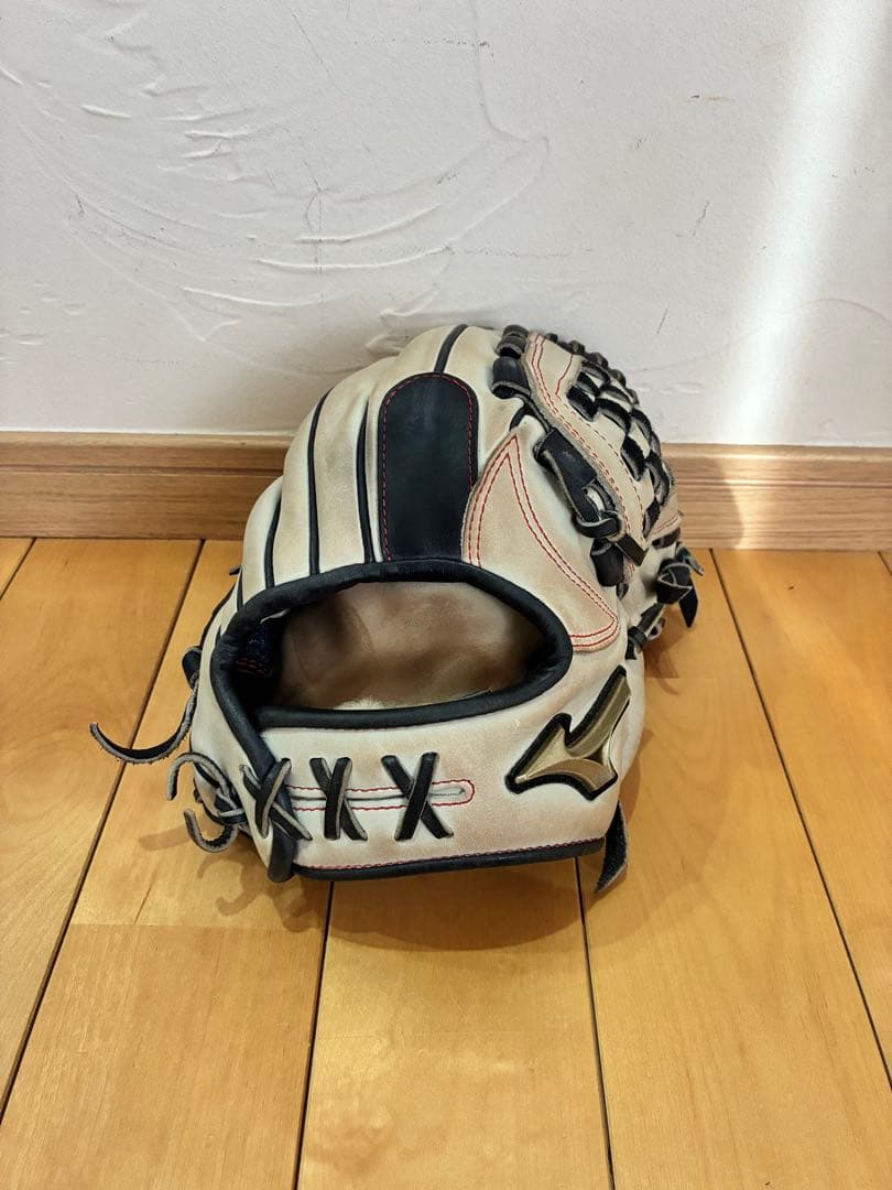 ミズノ グローバルエリート オーダーグラブ 軟式内野手 AXI バスケットウェブ