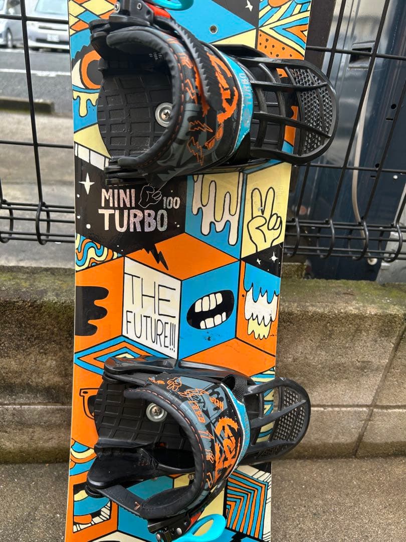 K2 MINI TURBO 100 スノーボード 3点セット