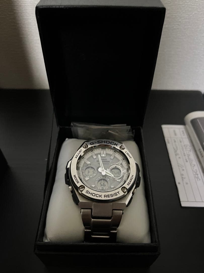 GST-W110D/CASIOカシオ/G-SHOCK/G-STEEL電波ソーラー