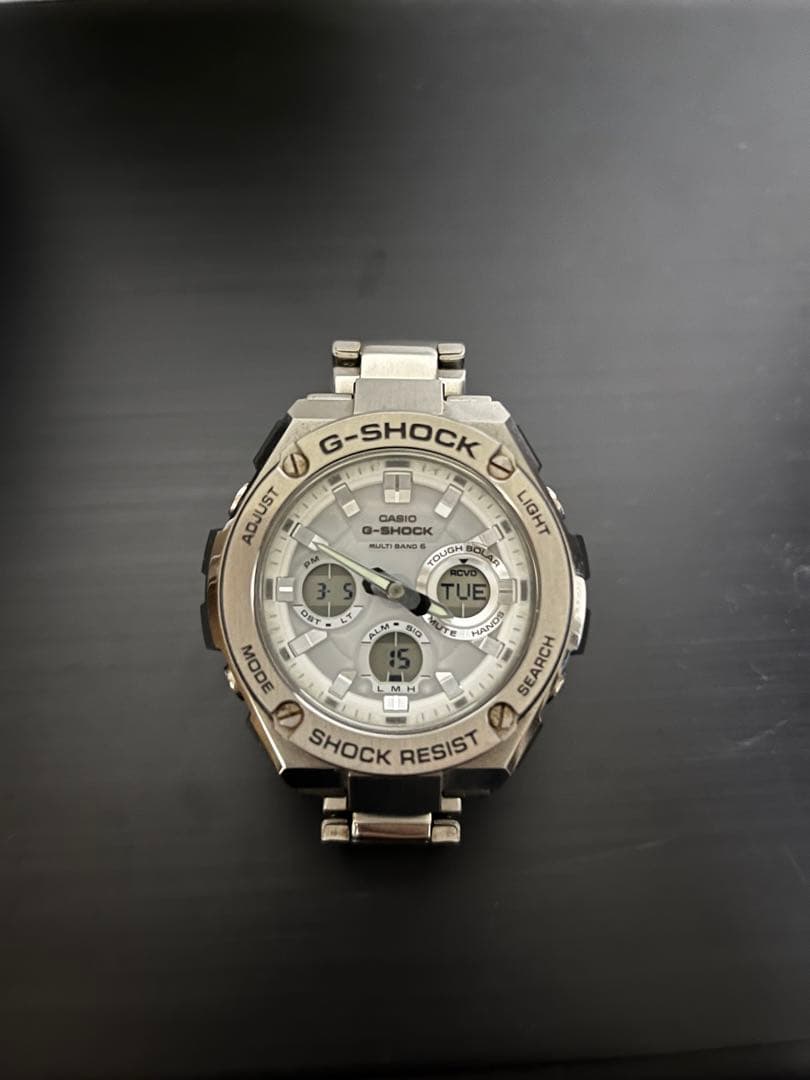 GST-W110D/CASIOカシオ/G-SHOCK/G-STEEL電波ソーラー