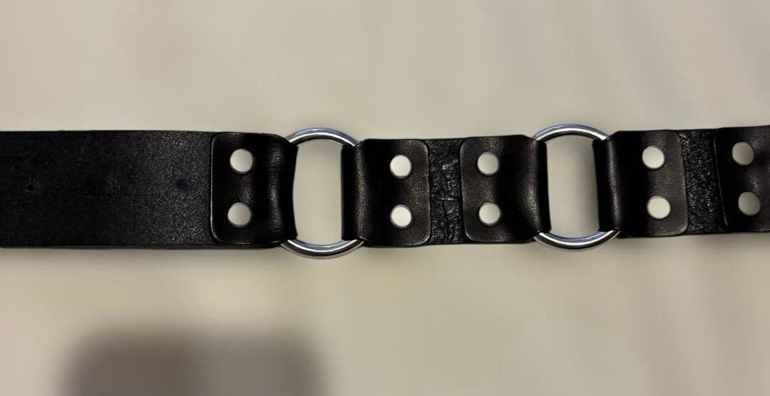 ヒステリックグラマー HYPNOTIZED LOGO リングレザーベルト