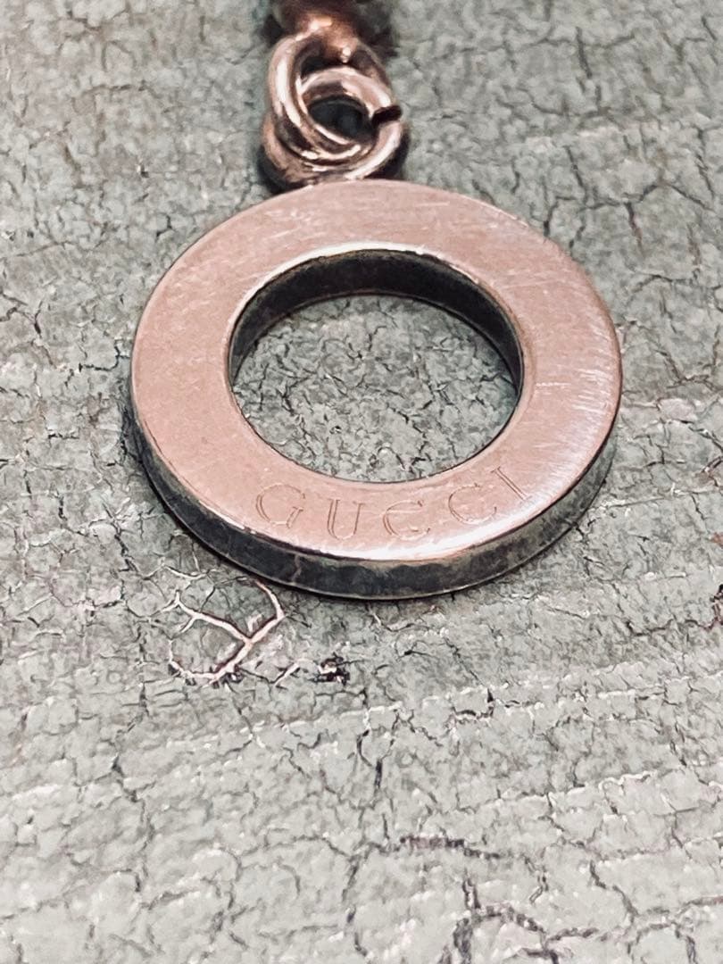 [2-B] GUCCI / 925 / 19cm トグル ボールチェーンブレス