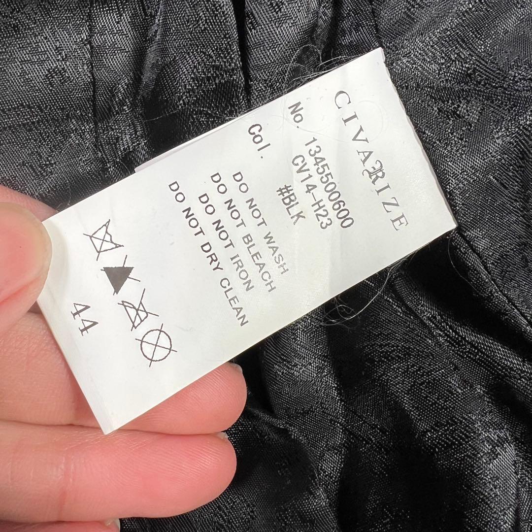 CIVARIZE シヴァーライズ 羊革 レザージャケット シングルライダース