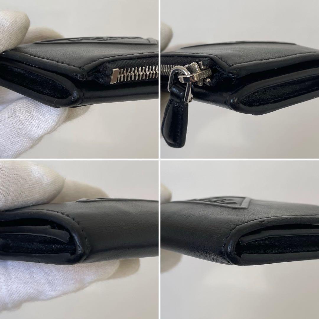 【極美品】プラダ ケース カードケース エンボスロゴ レザー 1MC085