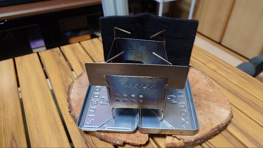 FireBox Nano Stove Ti オプション付き