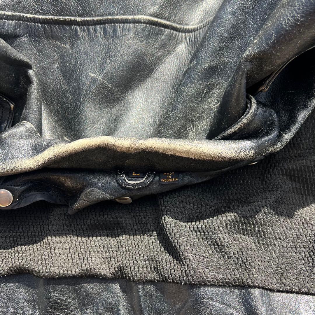 Harley Davidson レザージャケット　革ジャン　ライダース　グランジ