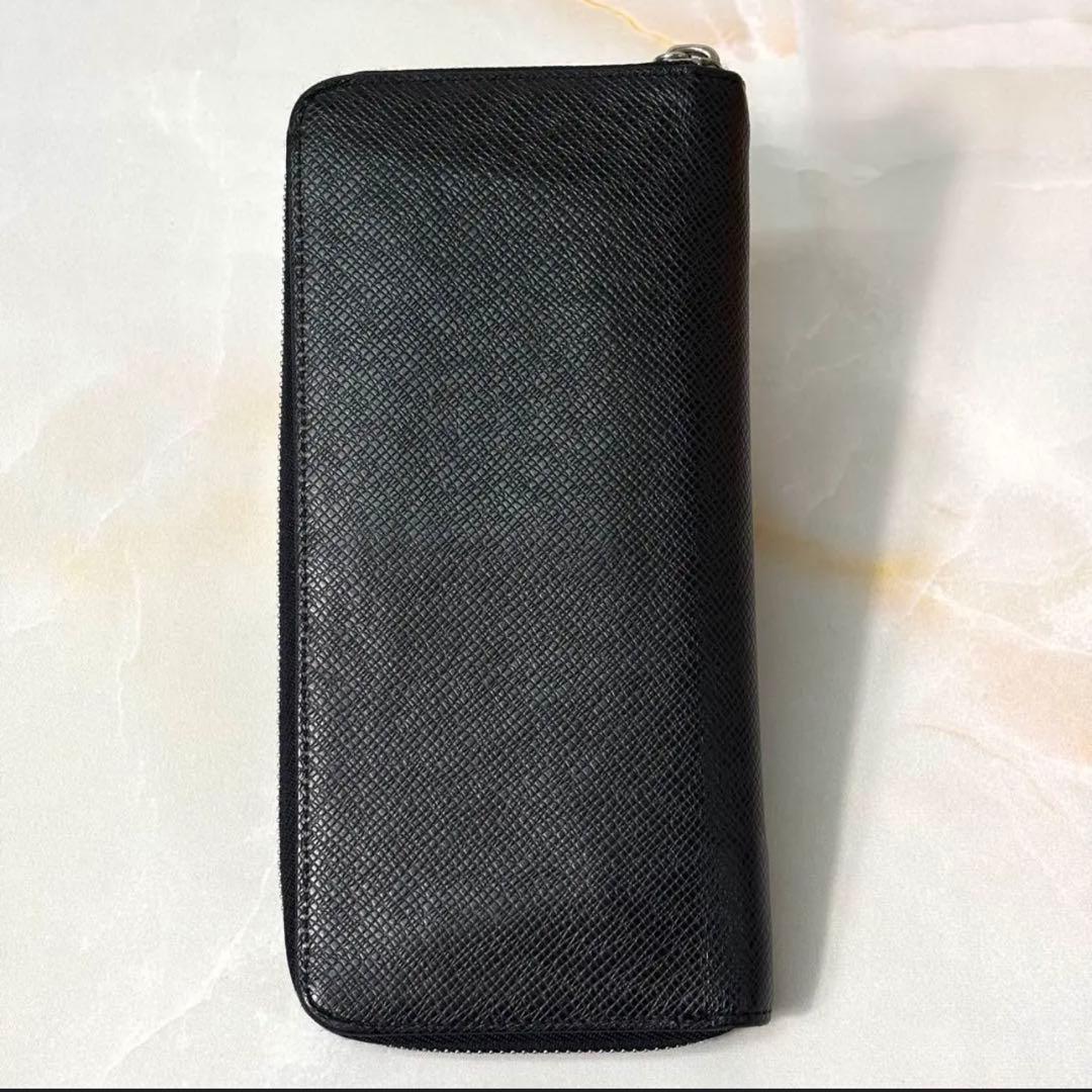 ルイヴィトン タイガ 長財布 ジッピー ノワール ヴェルティカル