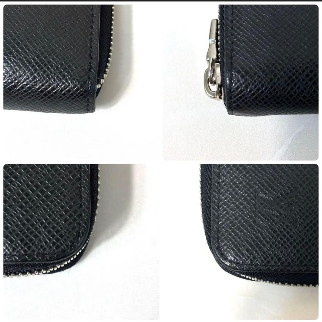 ルイヴィトン タイガ 長財布 ジッピー ノワール ヴェルティカル